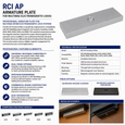 RCI AP Armature Plate for MultiMag Electromagnetic Locks