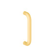 Hager 3 Round Wrought Door Pull 3/4" Diameter Base, 2-1/4" Projection, 1-1/2" Clearance, 8" CTC