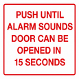 RCI BC1 Series Building Code Compliance Sign with Multi-Language Options
