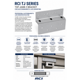 RCI TJ Series Top Jamb Z Bracket for Electromagnetic Lock Mounting