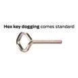 Von Duprin 3547A-3ft Concealed Vertical Rod Exit Device | 3 ft Smooth Case Narrow Stile, Grade 1