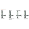 Von Duprin 3527A Series - 3 ft Smooth Case Narrow Stile Surface Vertical Rod Exit Device