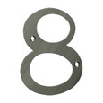 Deltana RN6 6" Numbers, Solid Brass