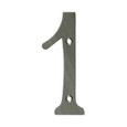 Deltana RN6 6" Numbers, Solid Brass
