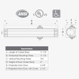 Deltana Deltana DC90 Door Closer DEL-DC90