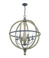 Kichler 43327 - Evan 37.25" 6-Light 1-Tier Large Chandelier