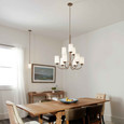 Kichler 43666 - Aubrey 31.25" 9-Light 2-Tier Chandelier