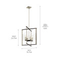 Kichler 44251 - Lente 25" 4-Light Foyer_Pendant_Light