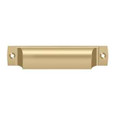 Deltana Deltana SHP40 Rectangular Shell Pull 4" DEL-SHP40
