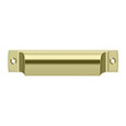 Deltana Deltana SHP40 Rectangular Shell Pull 4" DEL-SHP40