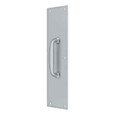 Deltana Deltana PPH55 Push Plate with Handle 3-1/2" x 15" - Handle 5-1/4" DEL-PPH55