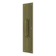 Deltana Deltana PPH55 Push Plate with Handle 3-1/2" x 15" - Handle 5-1/4" DEL-PPH55