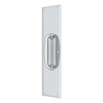 Deltana Deltana PPH55 Push Plate with Handle 3-1/2" x 15" - Handle 5-1/4" DEL-PPH55