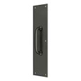Deltana Deltana PPH55 Push Plate with Handle 3-1/2" x 15" - Handle 5-1/4" DEL-PPH55