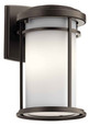 Kichler 49686 - Toman 10.25" Small 1-Light Outdoor Wall_Light