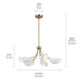 Kichler 52558 - Arcus 29.25" 5-Light Convertible_Chandelier
