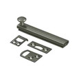 Deltana Deltana 4SBCS 4" Solid Brass Surface Bolt, Concealed Screws, HD DEL-4SBCS