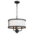 Kichler 52465 - Heddle 15" 3-Light Convertible_Chandelier