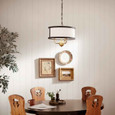 Kichler 52465 - Heddle 15" 3-Light Convertible_Chandelier
