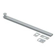Deltana Deltana 12SBCS 12" Solid Brass Surface Bolt, Concealed Screws, HD DEL-12SBCS