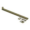 Deltana Deltana 12SBCS 12" Solid Brass Surface Bolt, Concealed Screws, HD DEL-12SBCS