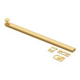 Deltana Deltana 12SBCS 12" Solid Brass Surface Bolt, Concealed Screws, HD DEL-12SBCS
