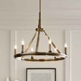 Kichler 52420 - Emmala 24" 6-Light Medium-Size 1-Tier Chandelier