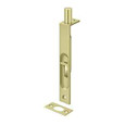 Deltana Deltana 6FBS 6" Flush Bolt, Heavy-Duty, Solid Brass DEL-6FBS