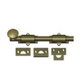 Deltana Deltana 8SB 8" Surface Bolt, Heavy-Duty, Solid Brass DEL-8SB