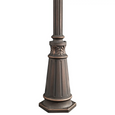 Kichler 9510 - 12.75" x 72" Cast Aluminum Outdoor Post