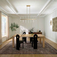 Kichler 52670 - Sycara 14-Light LED Linear Chandelier