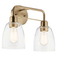 Kichler 55101 - Meller 15" 2-Light 2-Arm Bath/Vanity_Light