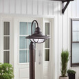 Kichler 49694 - Harvest Ridge 1-Light Outdoor Post_Lantern_Light