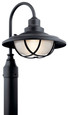 Kichler 49694 - Harvest Ridge 1-Light Outdoor Post_Lantern_Light