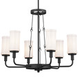 Kichler 52451 - Vetivene 29" 6-Light Medium-Size 1-Tier Chandelier