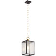 Kichler 59008 - Lahden 17.25" 1-Light Outdoor Convertible_Pendant_Light/Semi-Flush_Light