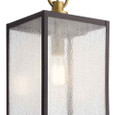 Kichler 59008 - Lahden 17.25" 1-Light Outdoor Convertible_Pendant_Light/Semi-Flush_Light