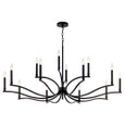 Kichler 52698 - Malene 14-Light 2-Tier Large Chandelier