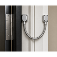 RCI Heavy-Duty Flex Door Loop with 16-Conductor Capacity - 24" Silver Electronic Access Control Wire Transfer