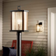 Kichler 59019 - Marimount 18.25" 1-Light Outdoor Post_Lantern_Light