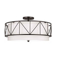 Kichler 52076 - Birkleigh 24" 4-Light Semi-Flush_Light