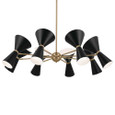 Kichler 52567 - Phix 48.75" 16-Light 1-Tier Large Chandelier
