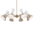 Kichler 52567 - Phix 48.75" 16-Light 1-Tier Large Chandelier