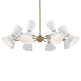 Kichler 52567 - Phix 48.75" 16-Light 1-Tier Large Chandelier