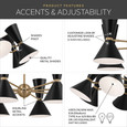 Kichler 52567 - Phix 48.75" 16-Light 1-Tier Large Chandelier