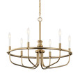 Kichler 52304 - Capitol Hill 22" 6-Light 1-Tier Large Chandelier