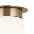 Kichler 52585 - Albers 8.5" 1-Light Flush_Mount_Light