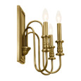 Kichler 52473 - Karthe 14" 3-Light Wall_Sconce
