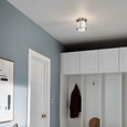 Kichler 52596 - Brit 7.25" 1-Light Flush_Mount_Light Kichler 52596 - Brit 7.25" 1-Light Flush_Mount_Light