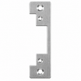 RCI 6 Series Electric Strike Faceplate 1-1/8" x 5-7/8" Round Corners Satin Stainless Steel